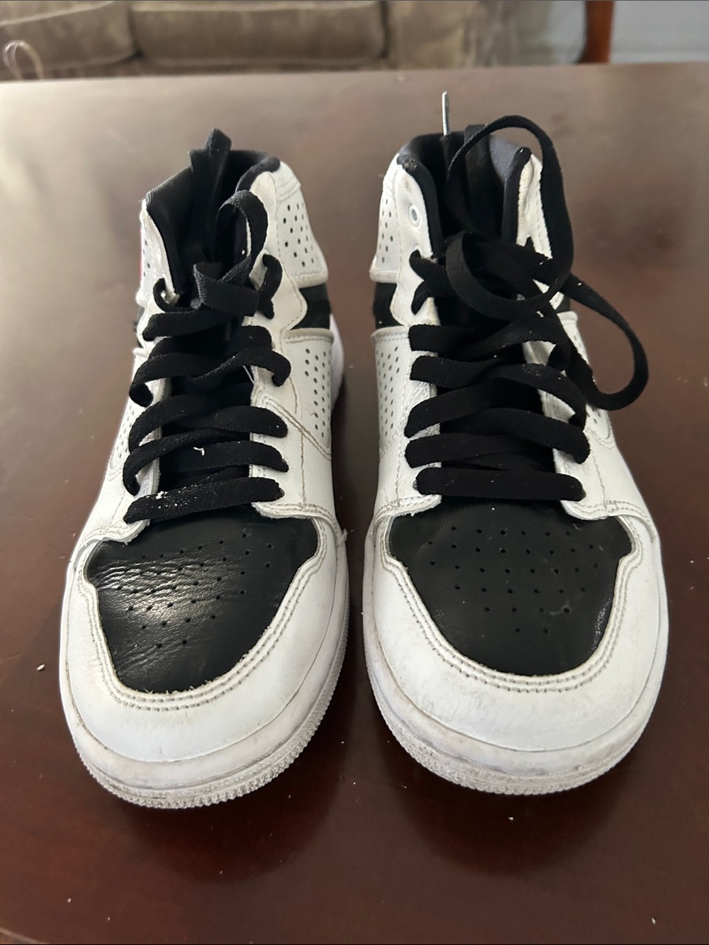 Nike Air Jordan Access in the "White/Black/Gym Red